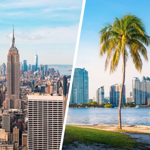 Image of New York to Miami