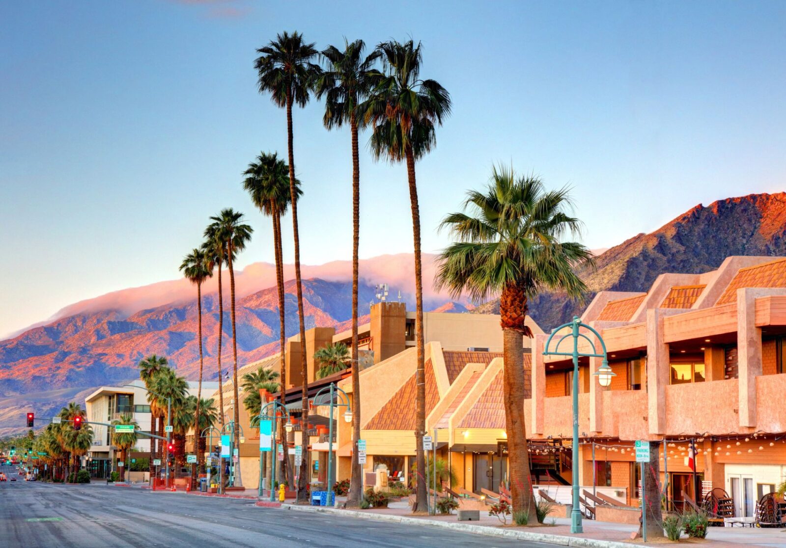 Palm Springs City View
