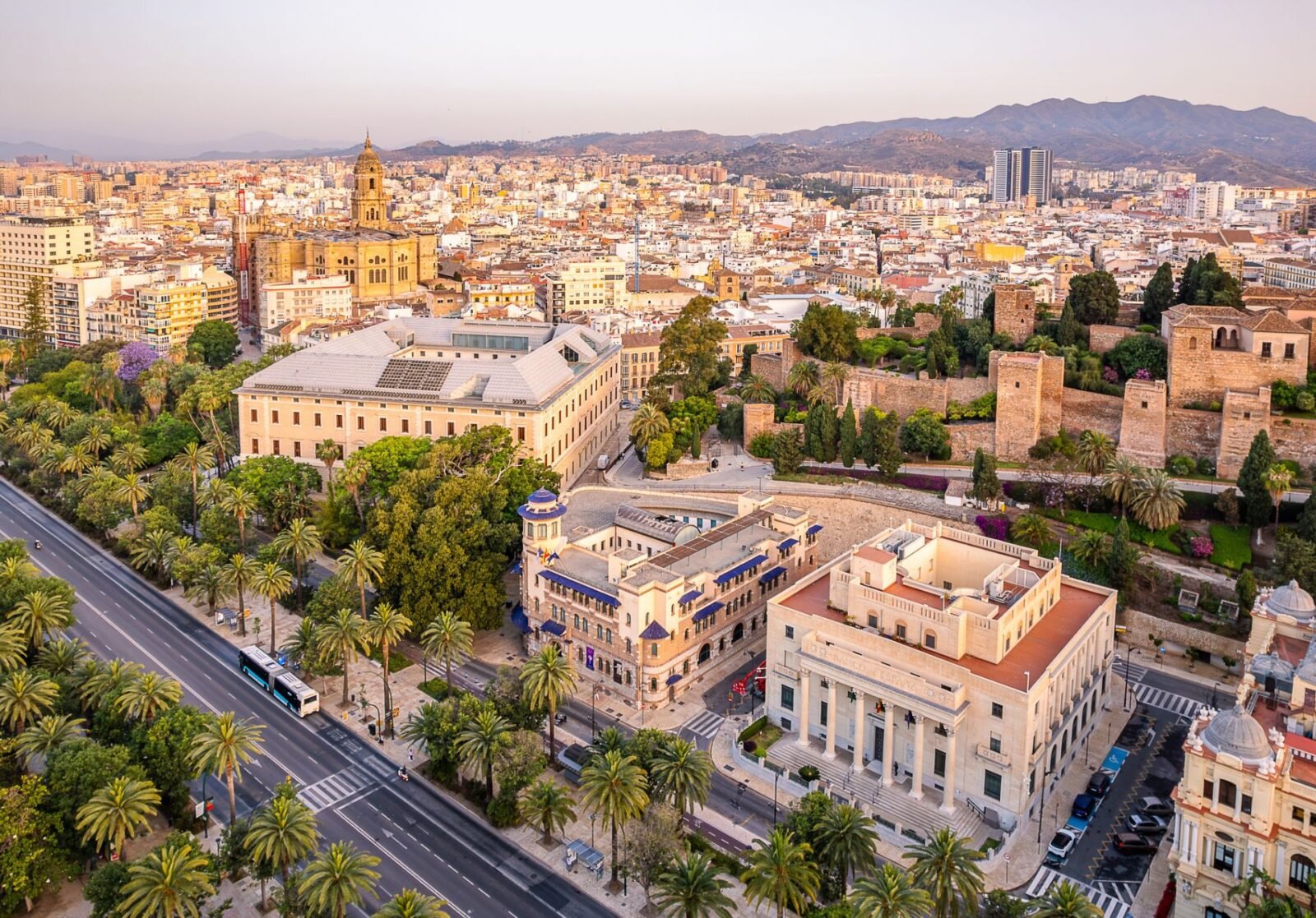 Malaga City View