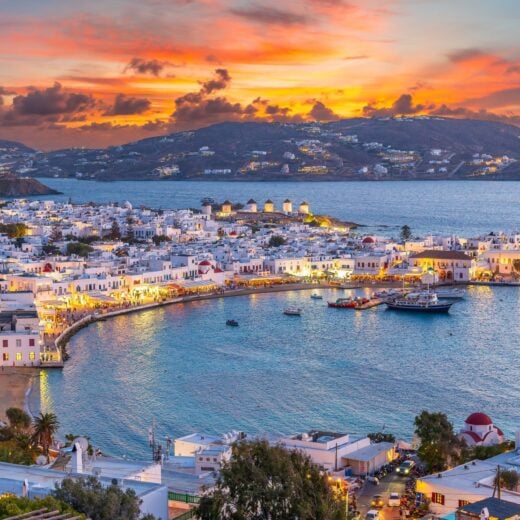 Image of Athens to Mykonos