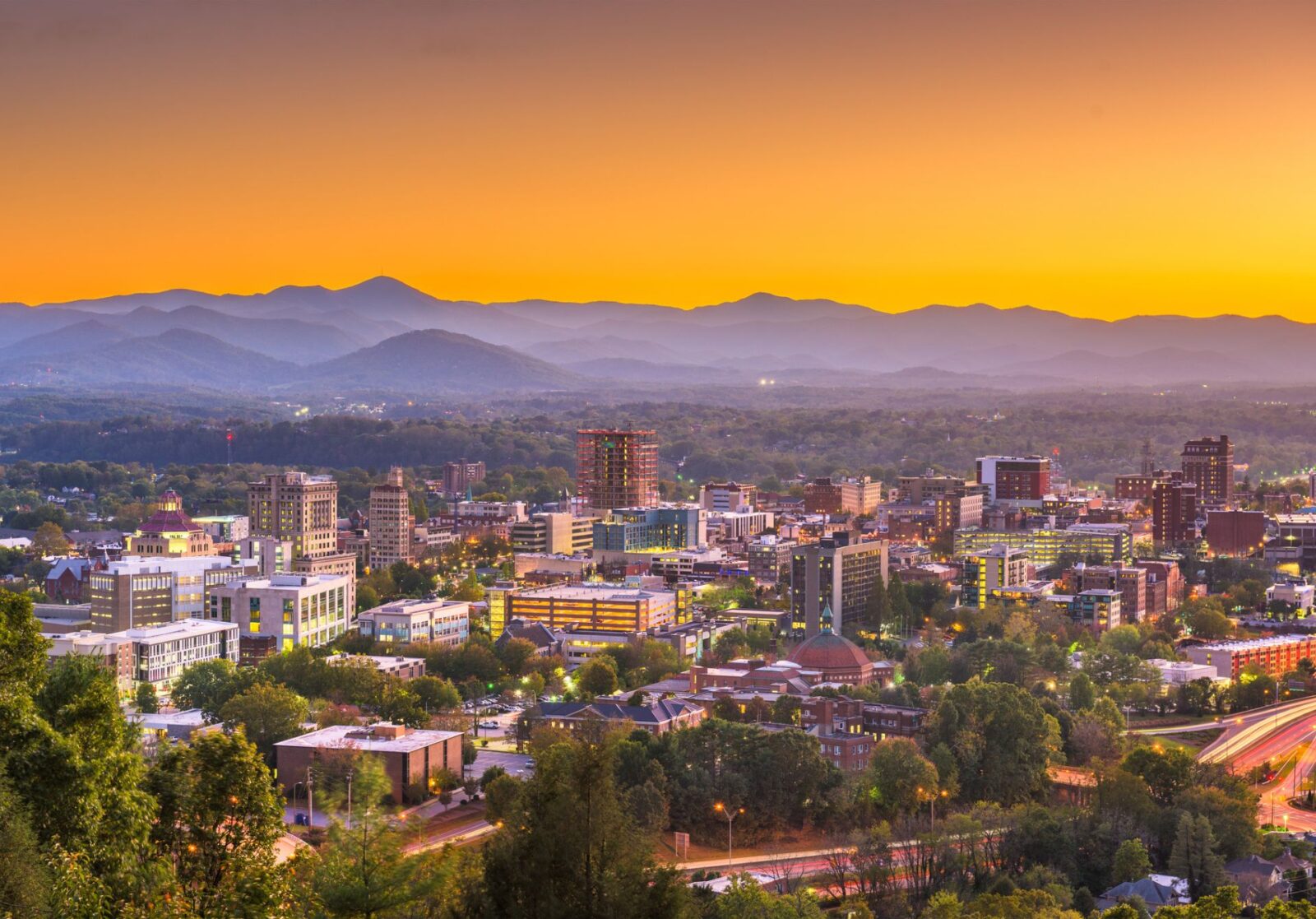 Asheville City View