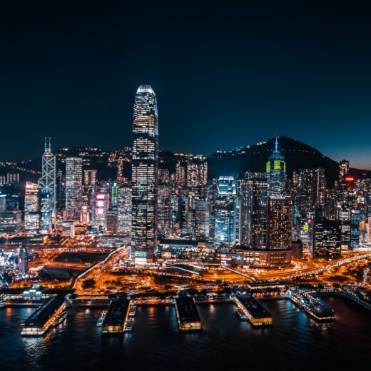 Image of New Delhi to Hong Kong