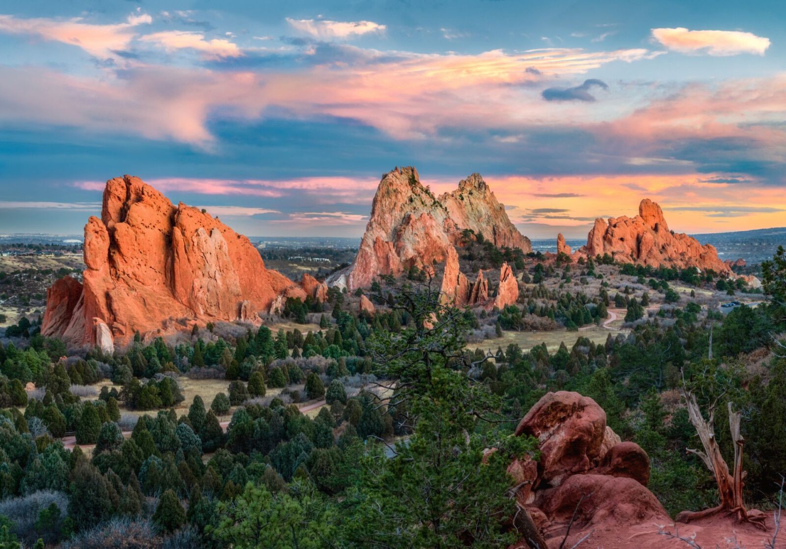Colorado Springs City View