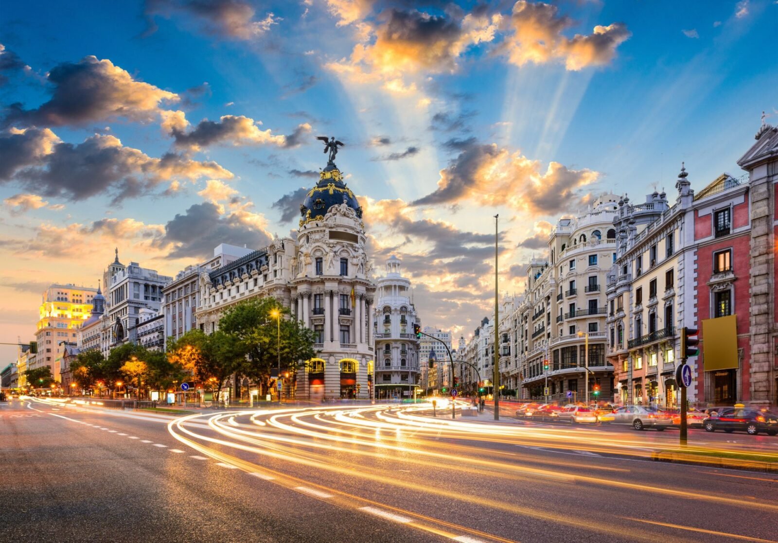 Madrid City View