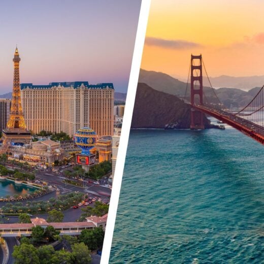 Las Vegas to San Francisco Views