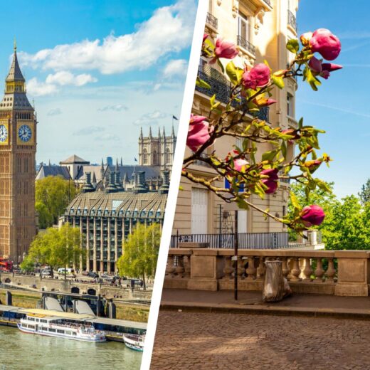 London to Paris Views