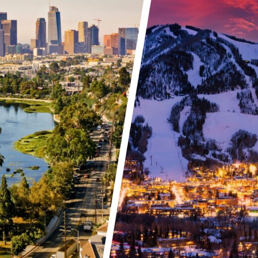 Los Angeles and Aspen Views