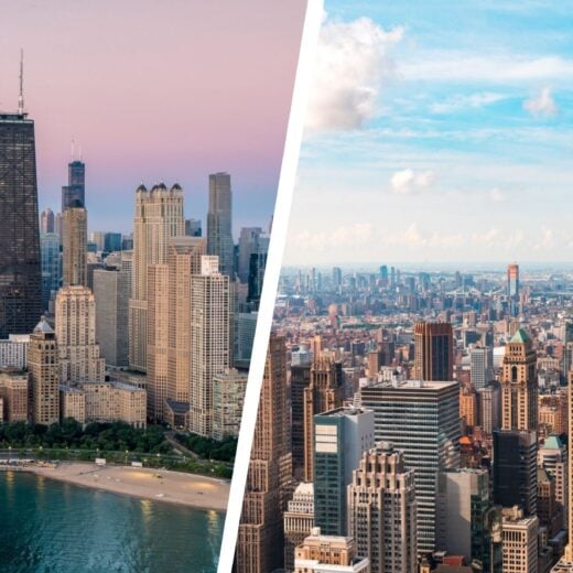 Chicago and New York Views