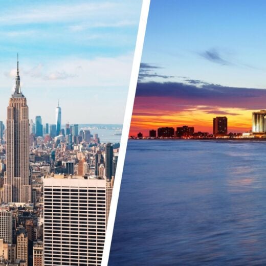 New York and Atlantic City Views