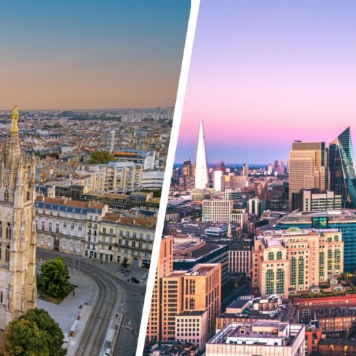 Bordeaux and London Views