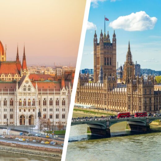 Budapest and London Views