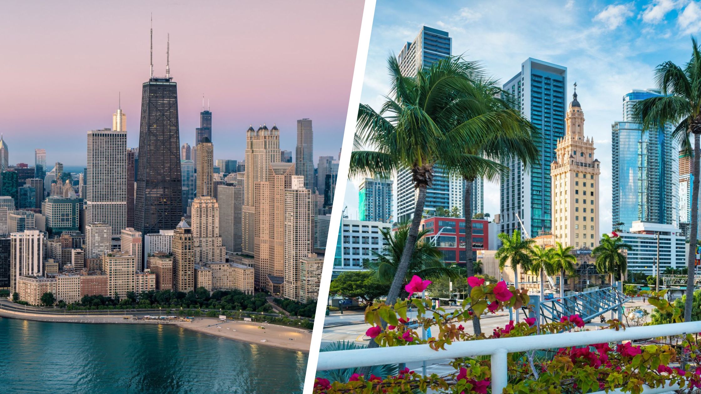 Chicago and Miami Private Jet Flights - Private Jet.com