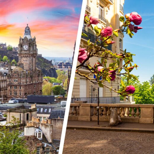 Edinburgh and Paris Views