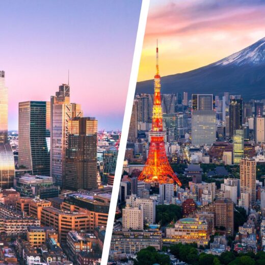 London and Tokyo Views