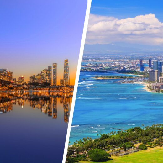 Sydney and Honolulu Views
