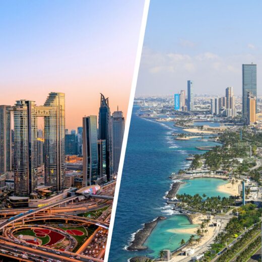 Dubai and Jeddah Views