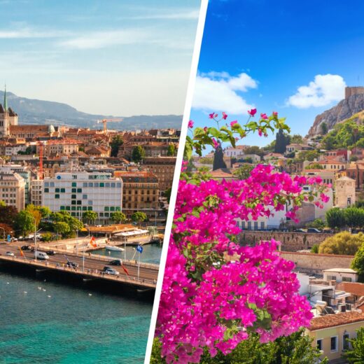 Geneva and Athens Views