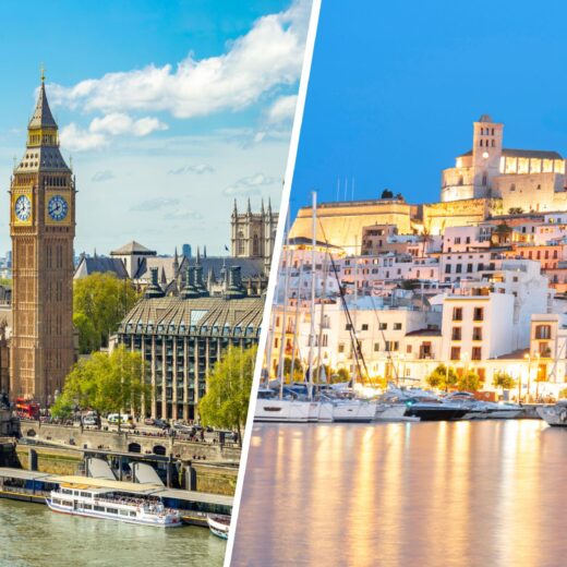 London and Ibiza Views