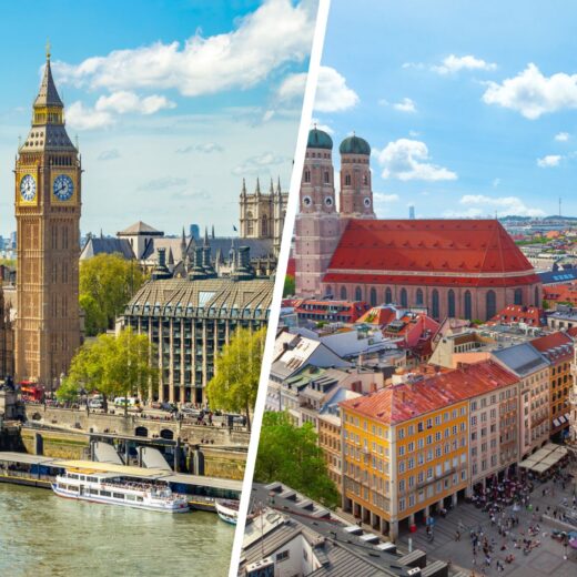 London and Munich Views
