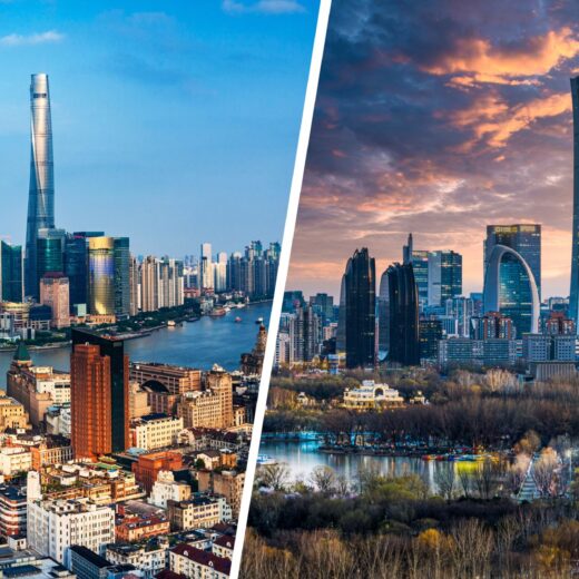 Shanghai and Beijing Views