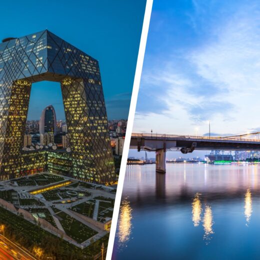 Beijing and Guangzhou Views