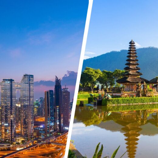 Dubai and Bali Views