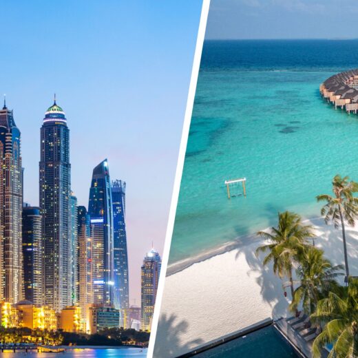 Dubai and Maldives Views