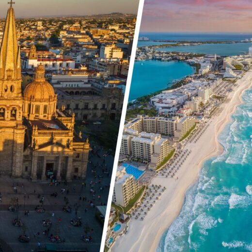 Guadalajara and Cancun Views