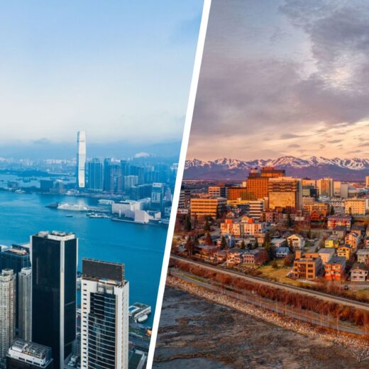 Hong Kong and Anchorage Views