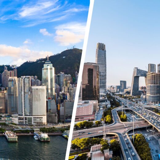 Hong Kong and Beijing Views