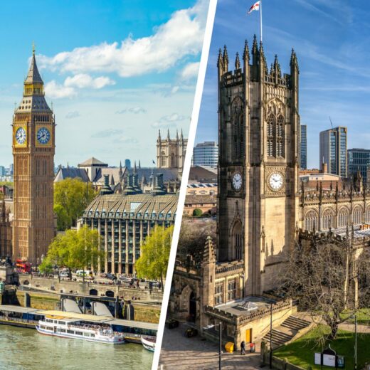 London and Manchester Views