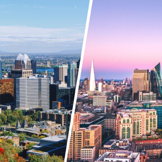 Montreal and London Views