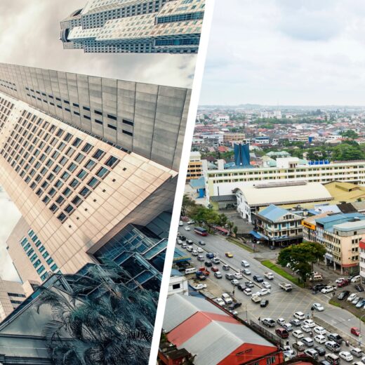 Singapore and Sibu Views