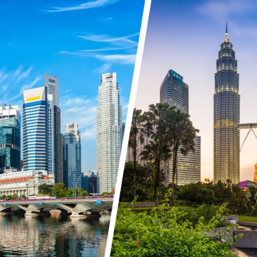 Singapore and Kuala Lumpur Views