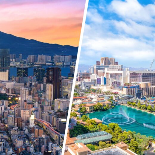 Tokyo and Las Vegas Views