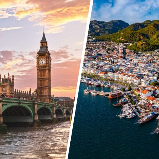 London and Marmaris Views