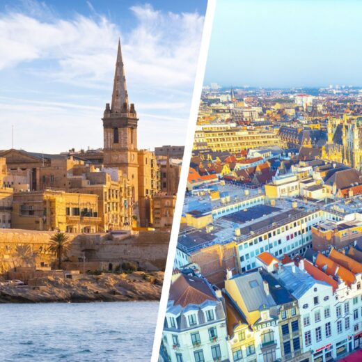 Malta and Brussels Views