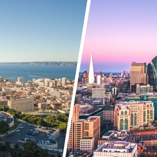 Marseille and London Views