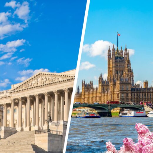 Washington and London Views