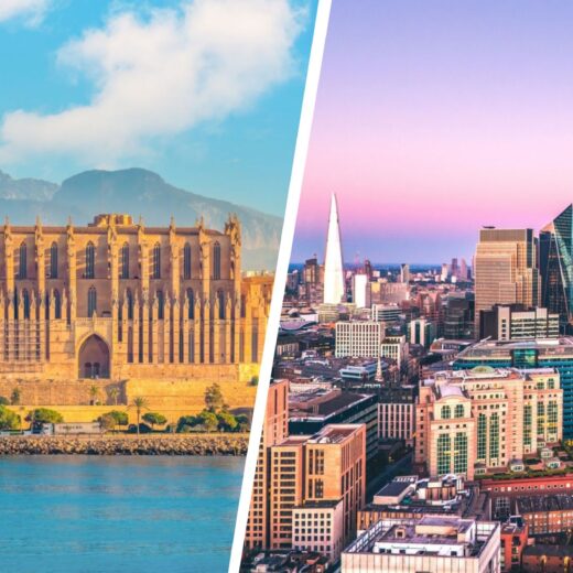 Palma de Mallorca and London Views