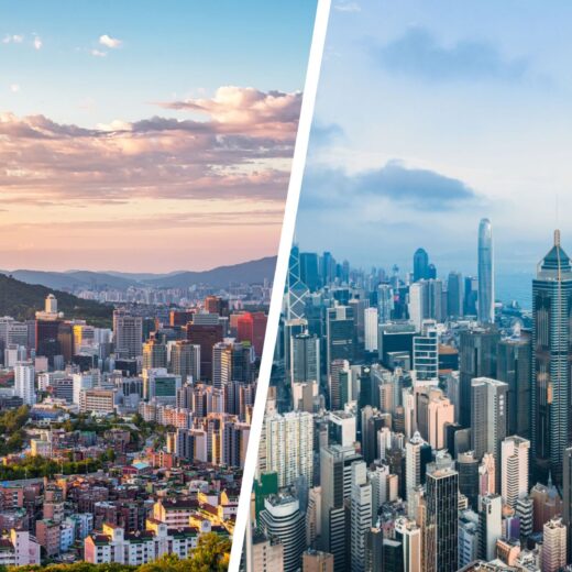 Seoul and Hong Kong Views