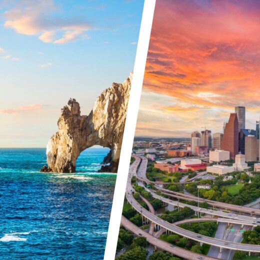 Cabo San Lucas and Houston Views