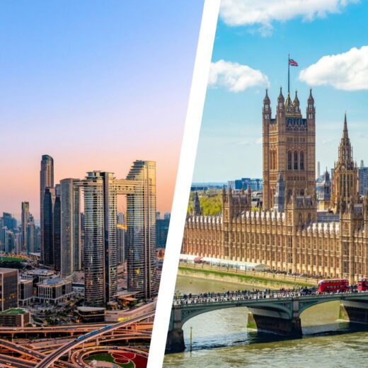 Dubai and London Views